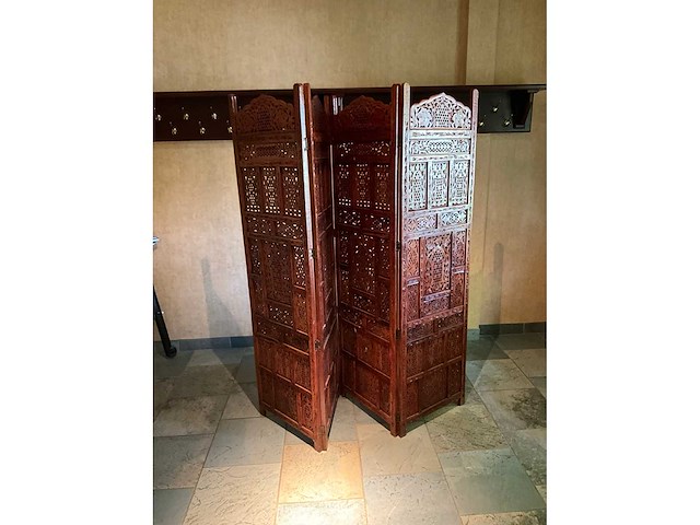 Houtsnijwerken roomdividers (3x) - afbeelding 1 van  2