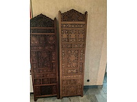 Houtsnijwerken roomdividers (3x) - afbeelding 2 van  2