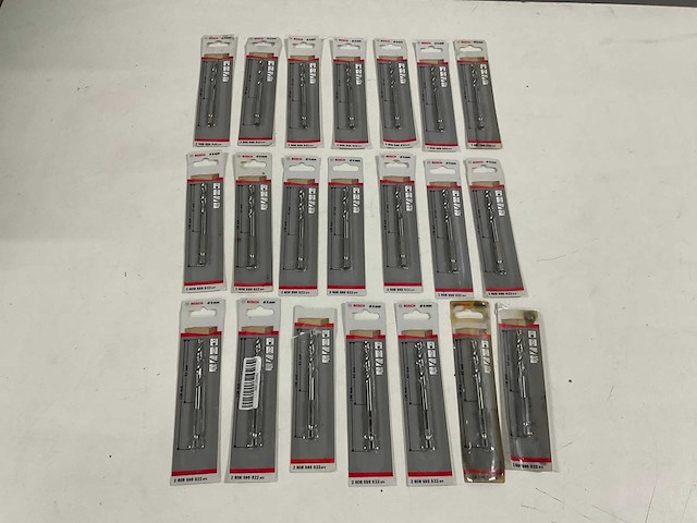 Houtspiraalboor met zeskantschacht 6mm (21x) - afbeelding 1 van  4