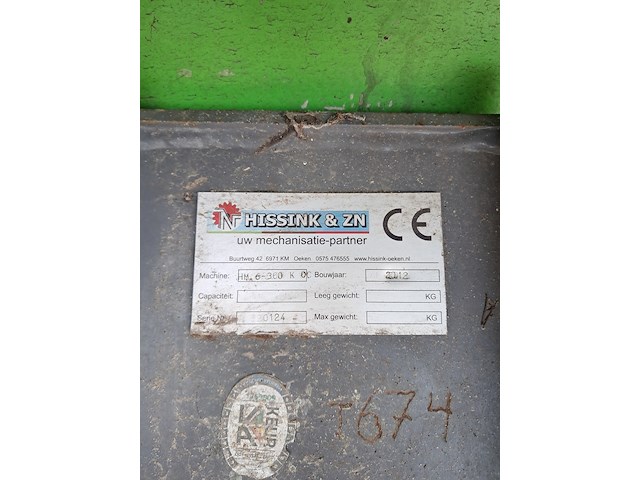 Houtversnipper combinatie, hissink / farma, hm-6300 k oc, 2012 - afbeelding 15 van  68