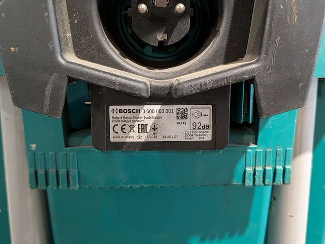 Houtversnipperaar - 45mm - 230v bosch, axt 25 tc, bouwjaar 2019 - afbeelding 8 van  8