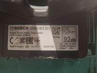 Houtversnipperaar - 45mm - 230v bosch, axt 25 tc, bouwjaar 2021 - afbeelding 8 van  9
