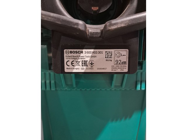 Houtversnipperaar - 45mm - 230v bosch, axt 25 tc, bouwjaar 2022 - afbeelding 2 van  13