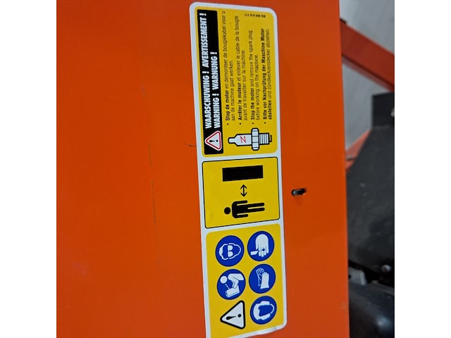 Houtversnipperaar 55mm benzine eliet, major 4s v2, bouwjaar 2014 - afbeelding 3 van  16