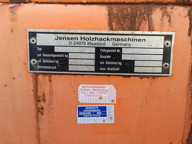 Houtversnipperaar, jensen, a 231 z, 2006 - afbeelding 4 van  18