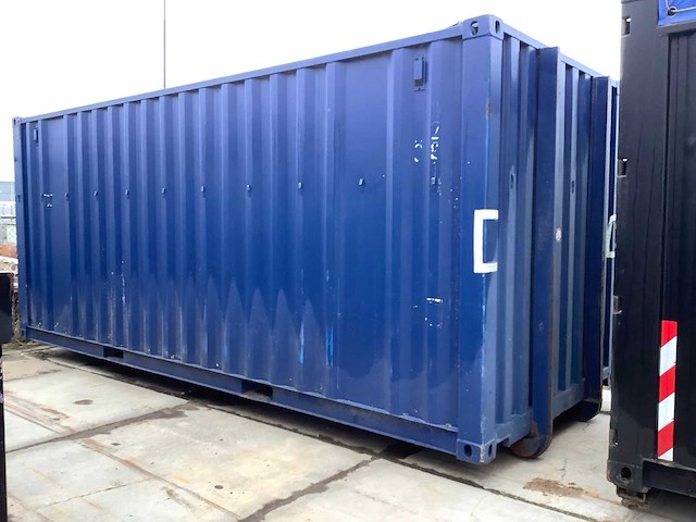 Houtvezel bak zeecontainer - afbeelding 1 van  6