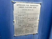 Houtvezel bak zeecontainer - afbeelding 3 van  6