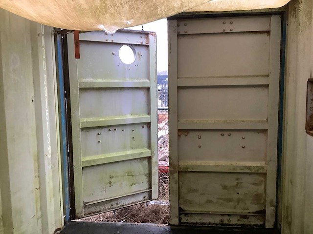 Houtvezel bak zeecontainer - afbeelding 5 van  6