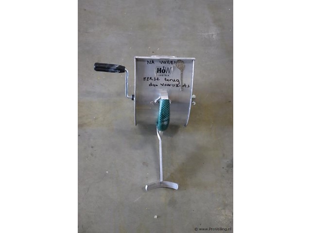 Höw handbediende spatmolen voor multivlokken en chipsmelange - afbeelding 1 van  4