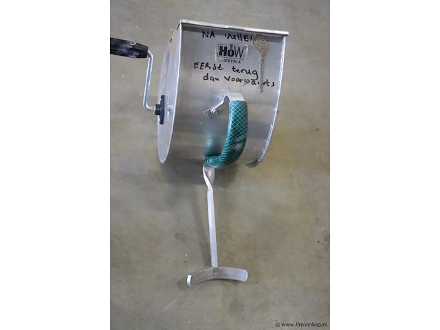 Höw handbediende spatmolen voor multivlokken en chipsmelange - afbeelding 3 van  4