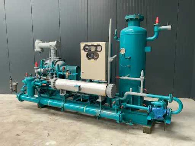 Howden koelcompressor unit met elektromotor - afbeelding 2 van  3