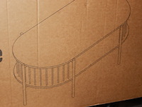 Hoxton koffie tafel 104x50x36,5 - afbeelding 1 van  7