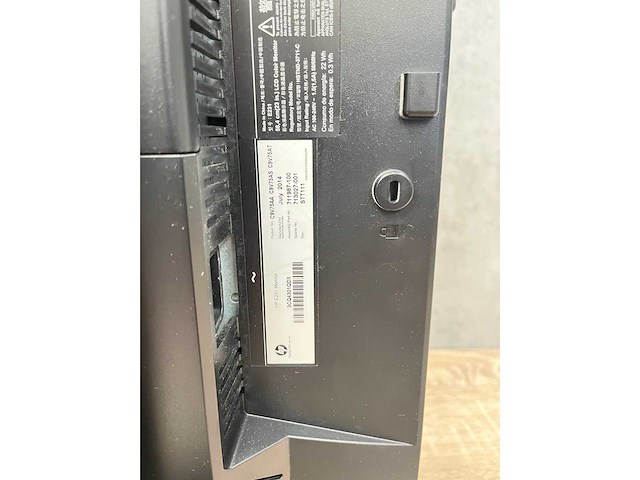 Hp - 11x 23" monitor op voet - dp, dvi, vga - afbeelding 8 van  9