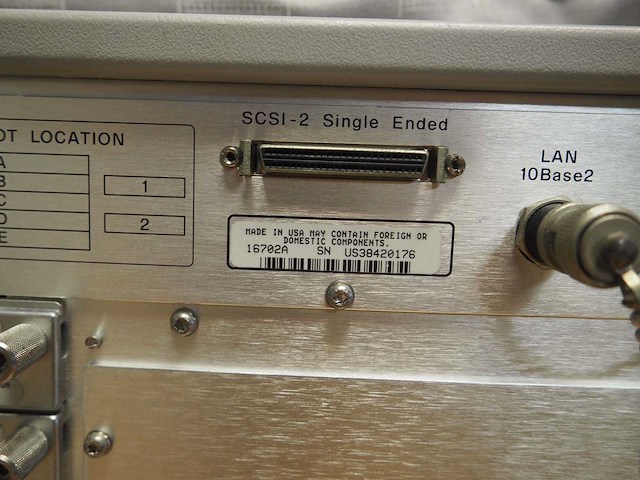 Hp - 16702a - logic analysis counter - afbeelding 6 van  7