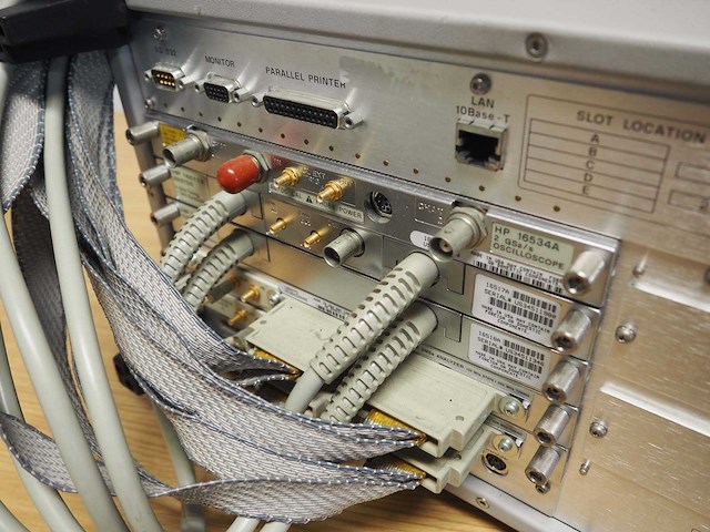 Hp - 16702a - logic analysis counter - afbeelding 7 van  7