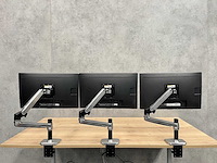 Hp - 3x 24" monitor met monitorarm - afbeelding 9 van  15