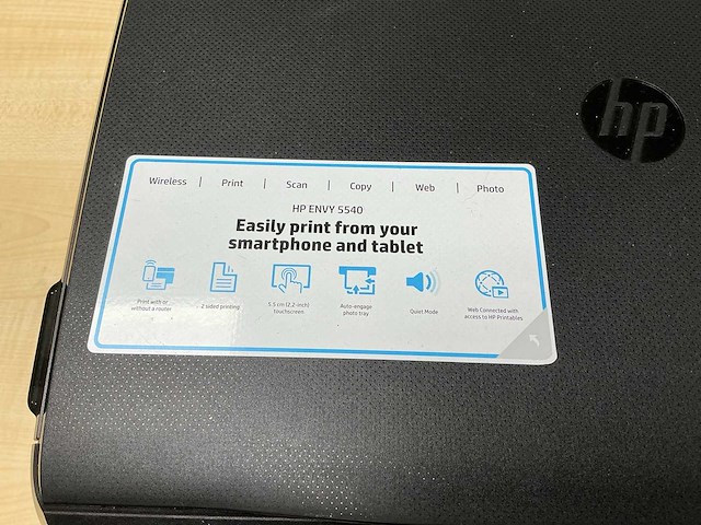 Hp - 5540 envy - all in one printer - afbeelding 12 van  12