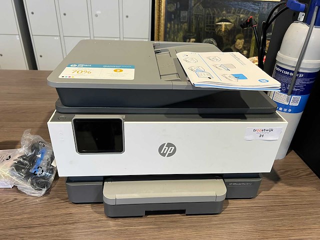 Hp - 9012 - officejet pro - inktjetprinter - afbeelding 1 van  2