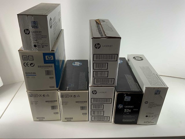 Hp - bulk lot toners - mixed models (x7) - afbeelding 2 van  3