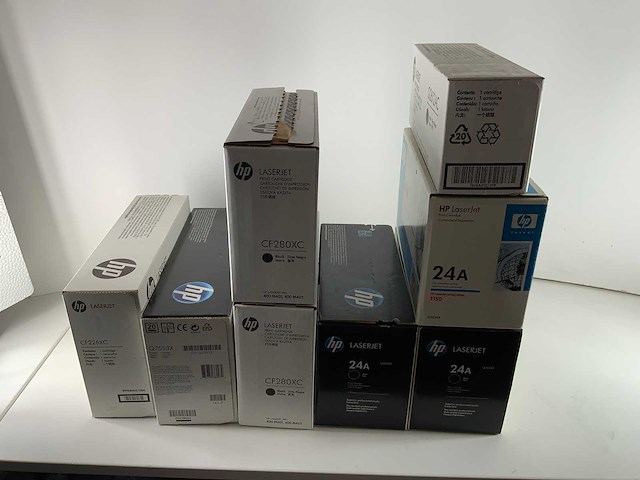 Hp - bulk lot toners - mixed models (x7) - afbeelding 3 van  3