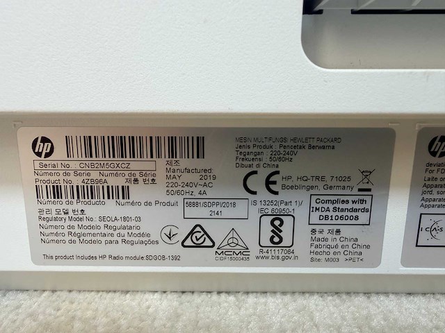 Hp - color laser mfp 178nw - kleur all-in-one laserprinter - afbeelding 9 van  11