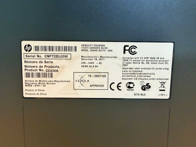 Hp - color laserjet cm2320nf mfp - kleur all-in-one laserprinter - afbeelding 13 van  13