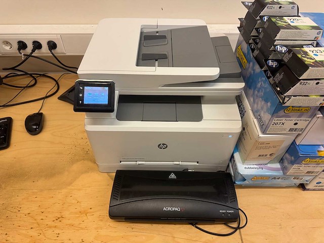 Hp - color laserjet pro - printer met lamineerapparaat - afbeelding 6 van  8