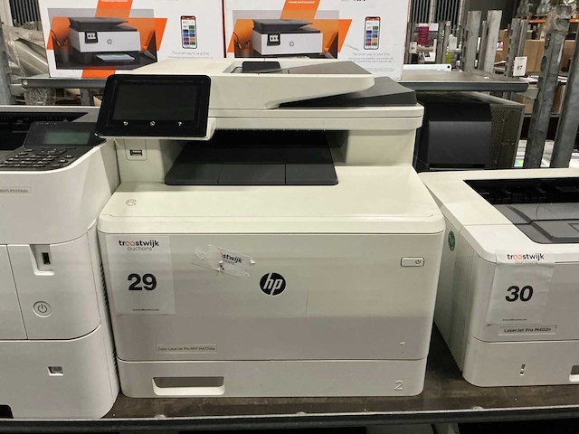 Hp - color laserjet pro mfp m477fdw - laserprinter - afbeelding 1 van  4