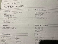 Hp - cp5225 - color laserjet - printer & scanner - afbeelding 4 van  6