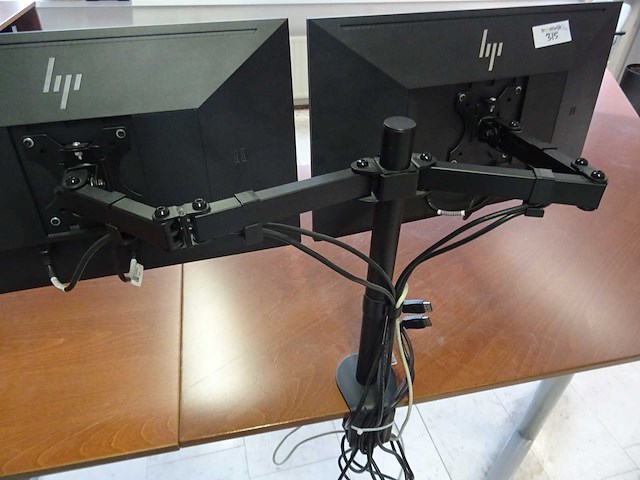 Hp - dubbele monitor op monitorarm (9x) - afbeelding 7 van  13
