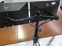 Hp - dubbele monitor op monitorarm (9x) - afbeelding 7 van  13