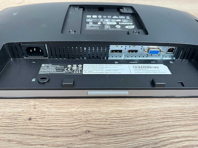 Hp - e202 - 36x 23" monitor - dp, hdmi, vga - afbeelding 11 van  11