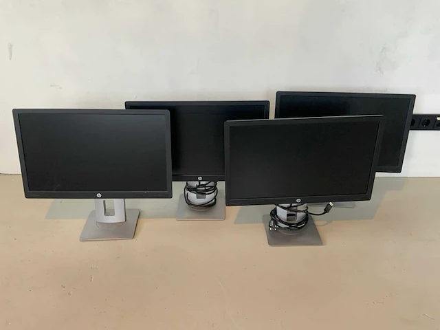 Hp - e232 - monitor (4x) - afbeelding 1 van  4
