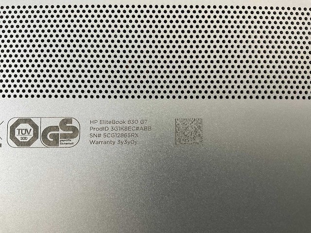 Hp - elitebook 830 g7 13.3”, core(tm) i7 10th gen, 16 gb ram, 512 gb nvme laptop - afbeelding 7 van  7
