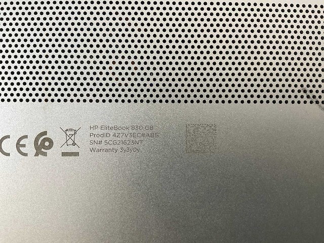 Hp - elitebook 830 g8 13.3”, core(tm) i7 11th gen, 16 gb ram, 512 gb nvme laptop - afbeelding 7 van  7