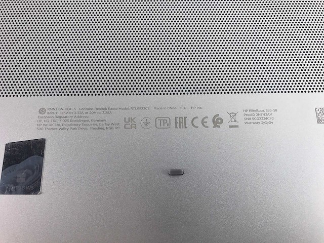 Hp - elitebook 855 g8 15.6”, amd ryzen 5, 16 gb ram, 256 gb nvme laptop - afbeelding 7 van  7