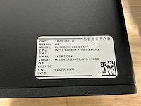 Hp - elitedesk 800 g3 sff(i7) - desktop (6x) - afbeelding 6 van  10
