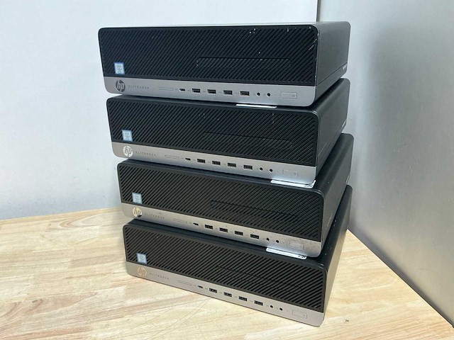 Hp - elitedesk 800 g5 sff - desktops (4x) - afbeelding 1 van  5