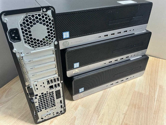 Hp - elitedesk 800 g5 sff - desktops (4x) - afbeelding 5 van  5