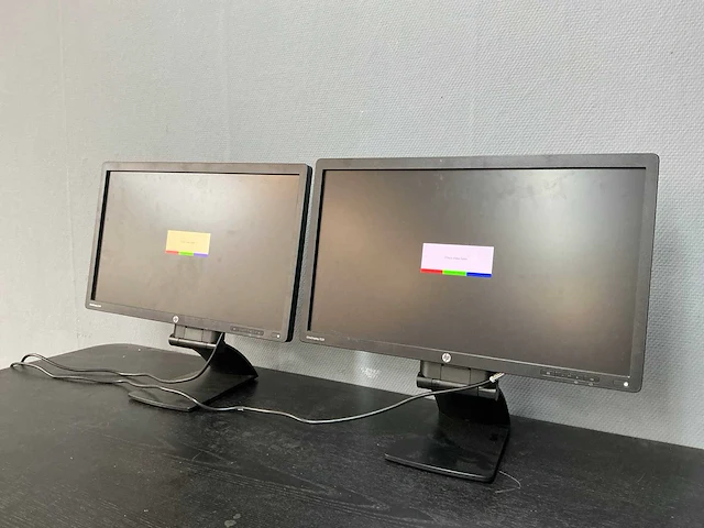 Hp - elitedisplay e231 - monitor 23 inch (2x) - afbeelding 1 van  12
