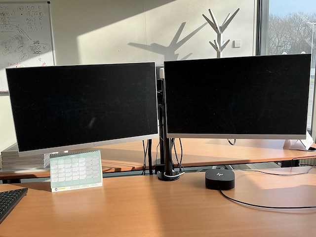 Hp - g5 - dockingstation met beeldschermen - afbeelding 2 van  8
