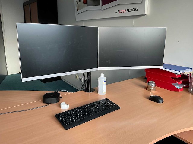 Hp - g5 - dockingstation met beeldschermen - afbeelding 1 van  9