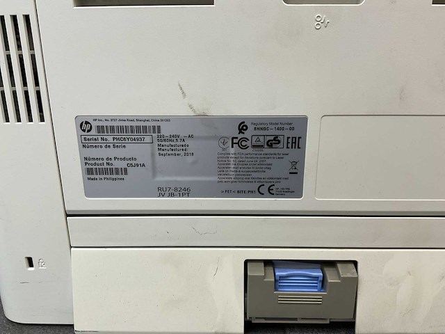 Hp - hgzpr022 - laserjet pro m402dne - laserprinter - afbeelding 8 van  11