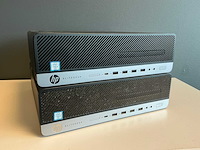 Hp - hp elitedesk 800 g4/g3 sff - desktop (2x) - afbeelding 1 van  2