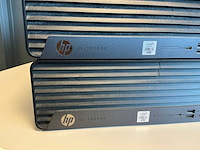 Hp - hp elitedesk 800 g6 small form factor pc - desktop (2x) - afbeelding 2 van  3