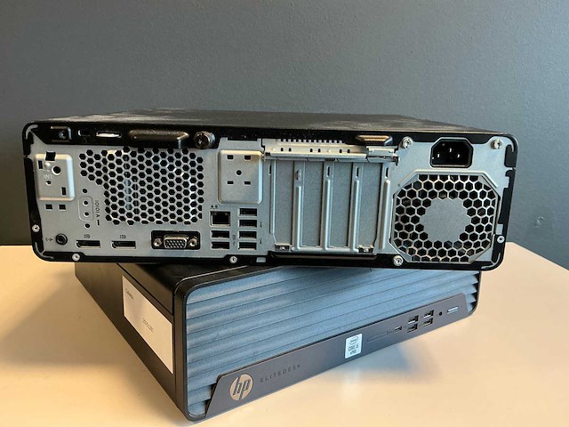 Hp - hp elitedesk 800 g6 small form factor pc - desktops (2x) - afbeelding 3 van  3