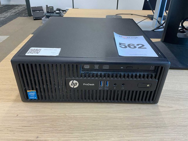 Hp - hp prodesk 400 g2.5 sff - desktop - afbeelding 2 van  6