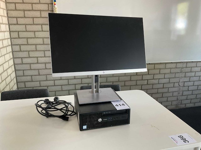 Hp - hp prodesk 400 g3 sff - desktop - afbeelding 1 van  6