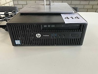 Hp - hp prodesk 400 g3 sff - desktop - afbeelding 2 van  4