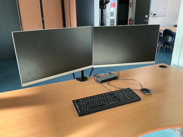 Hp - hsa-b005ds - dockingstation met beeldschermen - afbeelding 1 van  9